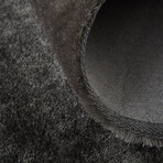 Freya Plush Shag // Gray + Silver Mink (2' x 3'4" Accent Rug)