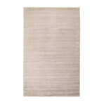 Knox Plush Viscose Hand Loomed // Oyster Gray (2' x 3' Accent Rug)