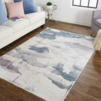 Dunlap Abstract Watercolor (1'8" x 2'10" Accent Rug)