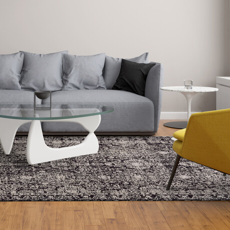 Alexander Distressed Ornamental (1'8" x 2'10" Accent Rug)