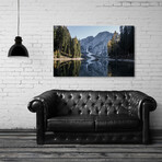 Lake Braies III (8"H x 12"W x 0.75"D)