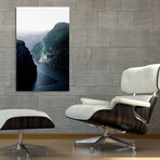 Nordic Fjord Landscape (12"H x 8"W x 0.75"D)