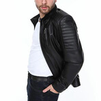 Jacob Leather Jacket // Black (M)