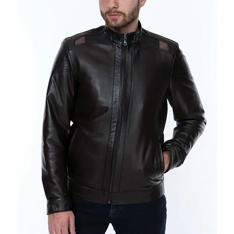 Lucas Leather Jacket // Black (S)