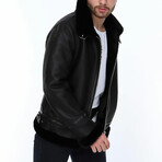 David Leather Jacket // Black (S)