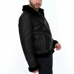 David Leather Jacket // Black (S)