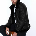 David Leather Jacket // Black (S)