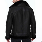 David Leather Jacket // Black (S)