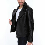 Leo Leather Jacket // Black (2XL)