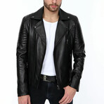 Chance Leather Jacket // Black (2XL)