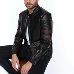 Julio Leather Jacket // Black (XL)