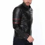 Julio Leather Jacket // Black (XL)