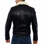 Riley Leather Jacket // Black (L)