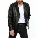 Leo Leather Jacket // Black (2XL)