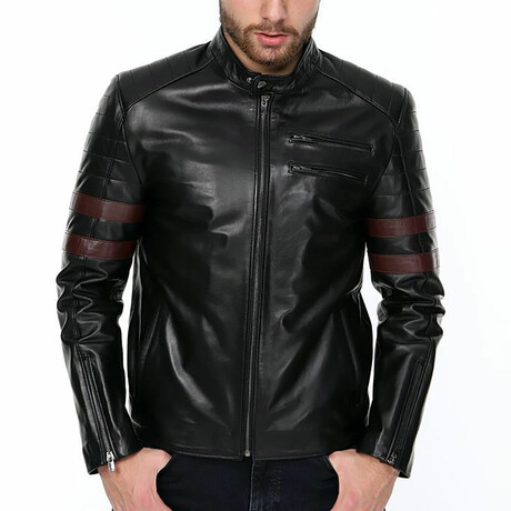 Julio Leather Jacket // Black (S)