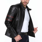 Julio Leather Jacket // Black (XL)