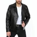 Leo Leather Jacket // Black (2XL)