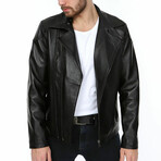 Leo Leather Jacket // Black (2XL)