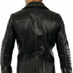 Edward Leather Jacket // Black (XL)