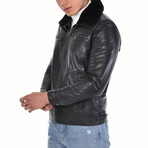 Theodore Leather Jacket // Black (2XL)