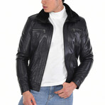 Theodore Leather Jacket // Black (2XL)