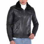 Theodore Leather Jacket // Black (2XL)