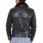 Theodore Leather Jacket // Black (2XL)