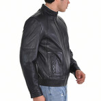 Preston Leather Jacket // Black (L)