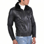 Theodore Leather Jacket // Black (2XL)