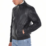 Preston Leather Jacket // Black (L)