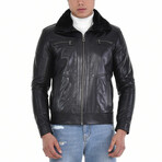 Theodore Leather Jacket // Black (2XL)