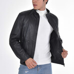 Preston Leather Jacket // Black (L)