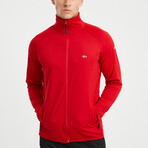 Michael Track Jacket // Red (S)