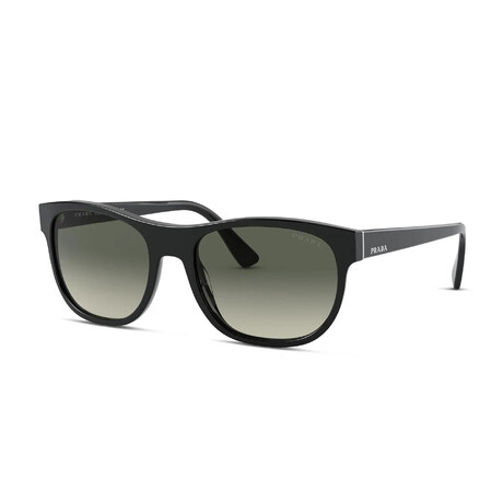 Men's Squared Sunglasses // Black + Gray