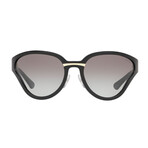 Women's Catwalk Butterfly Sunglasses // Black + Gray