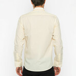Musa Button Up Shirt // Cream (XL)