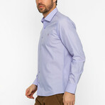 Nick Long Sleeve Button Up Shirt // Lilac (XL)
