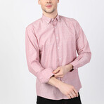 Zoltan Button Up Shirt // Red (XS)