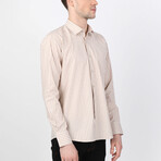 Galip Button Up Shirt // Brown (XS)
