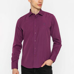 Adlee Button Up Shirt // Purple (2XL)