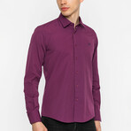 Adlee Button Up Shirt // Purple (XS)