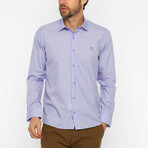 Nick Long Sleeve Button Up Shirt // Lilac (XL)