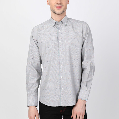 Zehad Button Up Shirt // Gray (XS)
