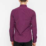 Adlee Button Up Shirt // Purple (M)