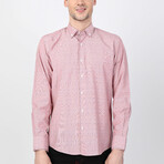 Zoltan Button Up Shirt // Red (XS)