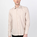 Galip Button Up Shirt // Brown (XS)