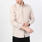 Galip Button Up Shirt // Brown (XS)