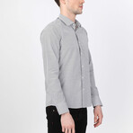Duman Button Up Shirt // Black + White (XS)