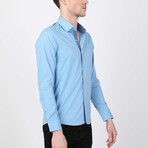 Cem Button Up Shirt // Blue (XS)