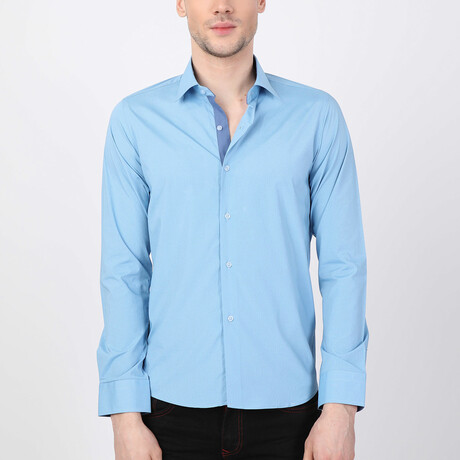 Cem Button Up Shirt // Blue (XS)
